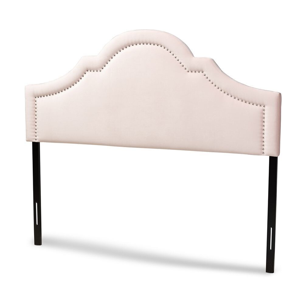 BAXTON STUDIO RITA MODERN AND CONTEMPORARY LIGHT PINK VELVET FABRIC UPHOLSTERED QUEEN SIZE HEADBOARD

Item #: BBT6567-Light Pink-HB-Queen