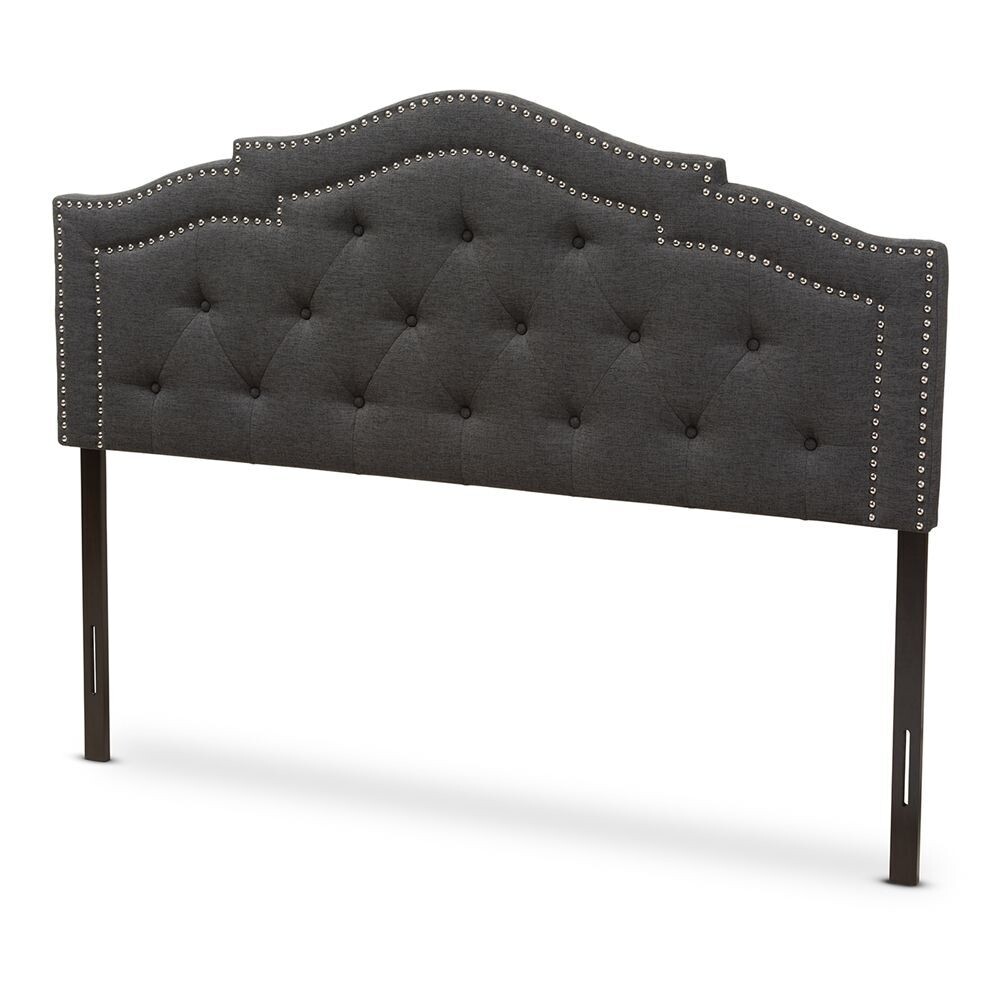 BAXTON STUDIO EDITH MODERN AND CONTEMPORARY DARK GREY FABRIC QUEEN SIZE HEADBOARD

Item #: BBT6695-Dark Grey-Queen HB-H1217-20