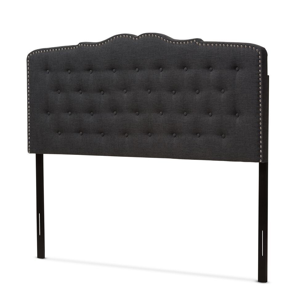 BAXTON STUDIO LUCY MODERN AND CONTEMPORARY DARK GREY FABRIC QUEEN SIZE HEADBOARD

Item #: BBT6625-Dark Grey-Queen HB-H1217-20