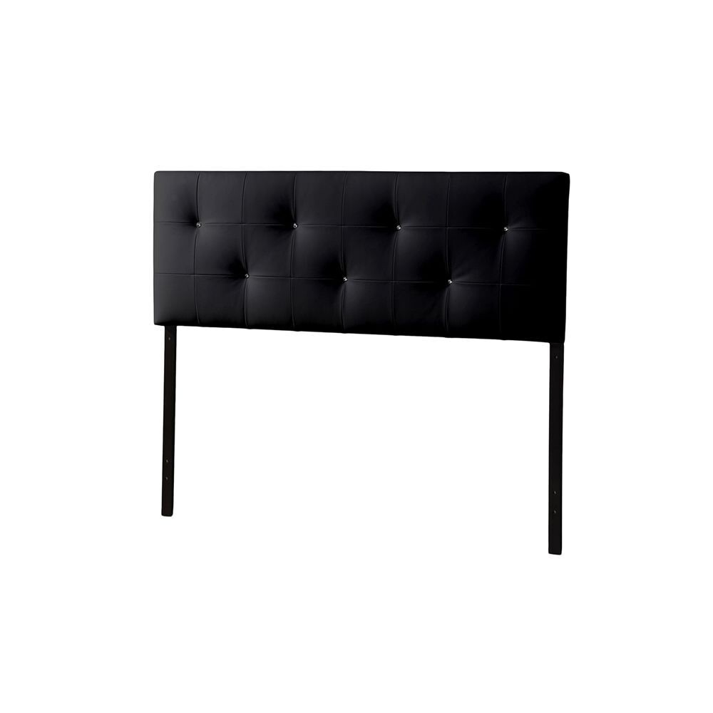 BAXTON STUDIO KIRCHEM UPHOLSTERED BLACK QUEENL SIZED HEADBOARD

Item #: BBT6432-Black-HB-Queen