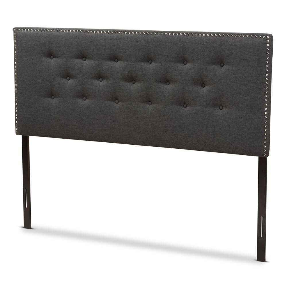 BAXTON STUDIO WINDSOR MODERN AND CONTEMPORARY DARK GREY FABRIC KING SIZE HEADBOARD

Item #: BBT6691-Dark Grey-King HB-H1217-20