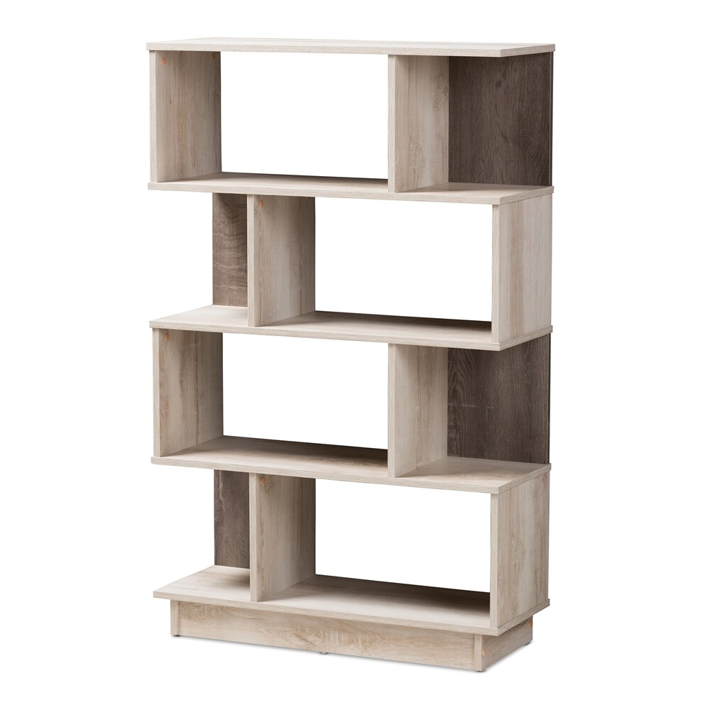 BAXTON STUDIO TEAGAN MODERN AND CONTEMPORARY OAK FINISHED DISPLAY BOOKCASE

Item #: MH1165-Oak-Bookcase