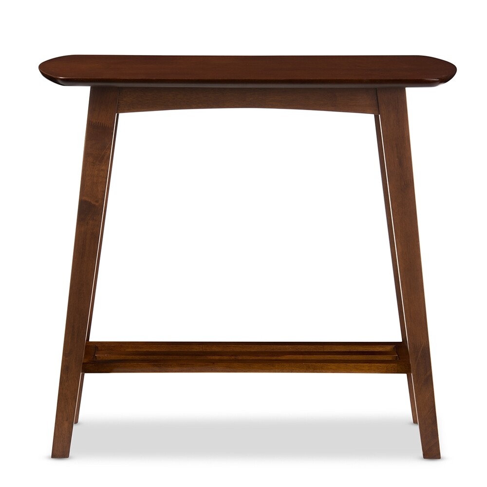 BAXTON STUDIO SACRAMENTO MID-CENTURY MODERN SCANDINAVIAN STYLE DARK WALNUT CONSOLE TABLE

Item #: RT295C-OCC