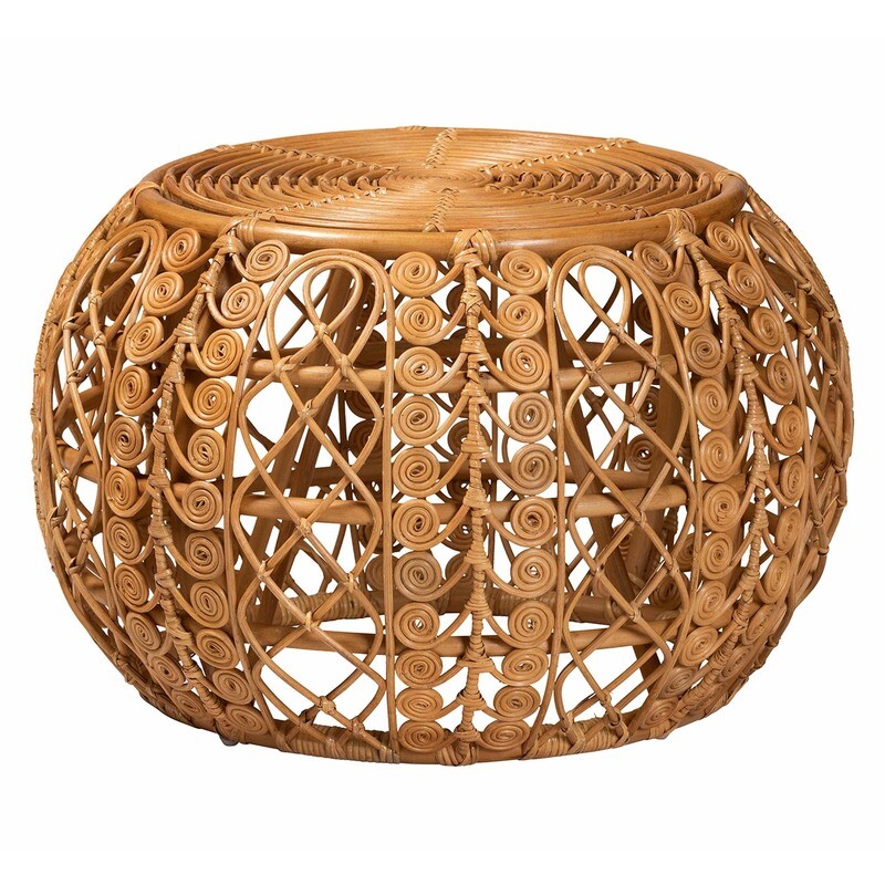 BALI & PARI TIRAMISU MODERN BOHEMIAN NATURAL BROWN RATTAN COFFEE TABLE

Item #: Tiramisu-Light Honey Rattan-CT