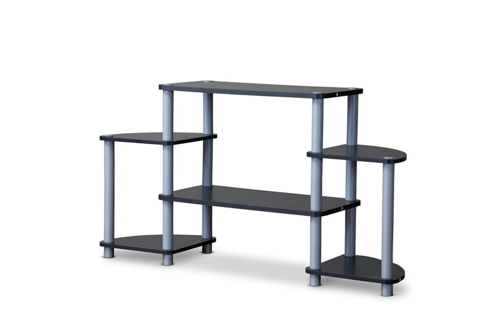 BAXTON STUDIO ORBIT TV STAND-TRIPLE TIER