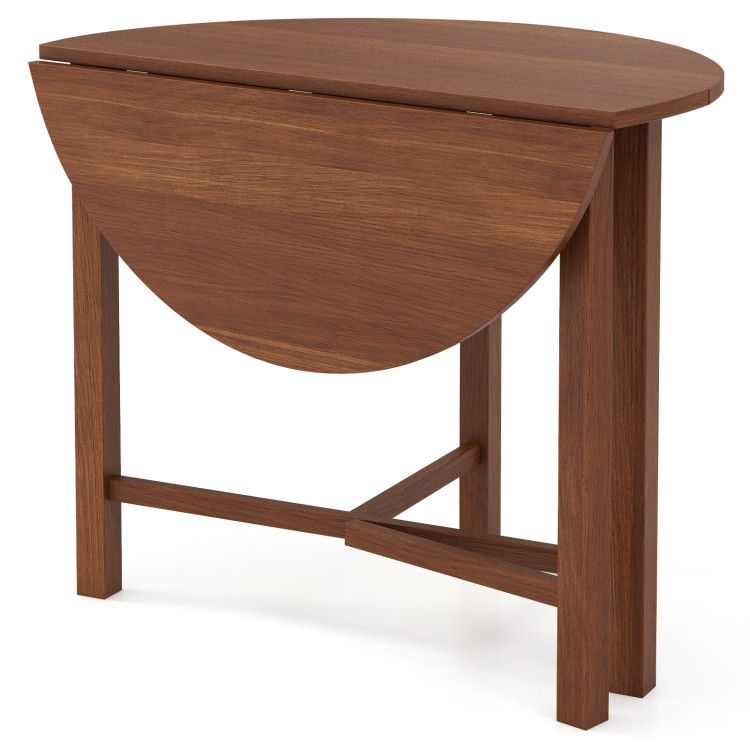 Dual Drop Leaf Dining Table for Small Spaces