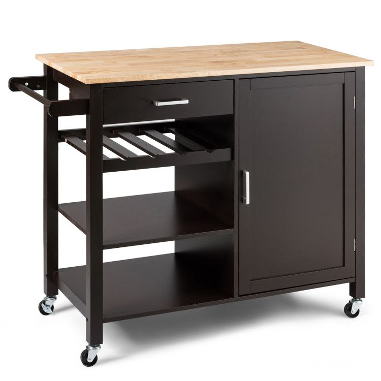Kitchen Island Cart Rolling Serving Cart Wood Trolley Kitchen Island Cart Rolling Serving Cart Wood Trolley