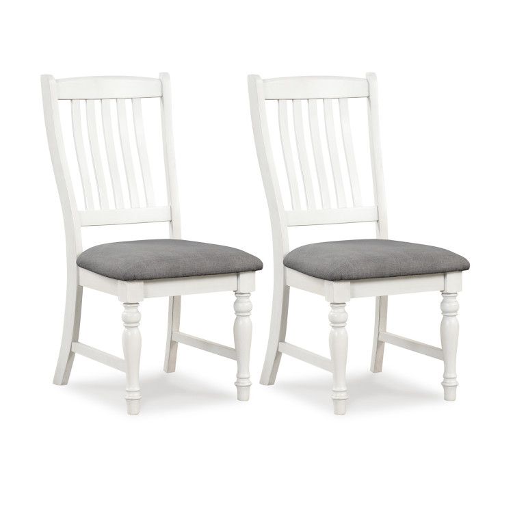 Set of 2 Dining Chairs Kitchen Side Chair with Solid Wood Legs Set of 2 Dining Chairs Kitchen Side Chair with Solid Wood Legs