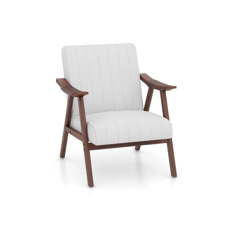 Modern Accent Chair Leisure Armchair with Felt Pads for Living Room