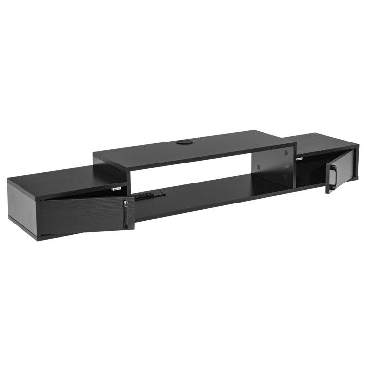 55 Inch Floating TV Stand with Power Outlet 55 Inch Floating TV Stand with Power Outlet