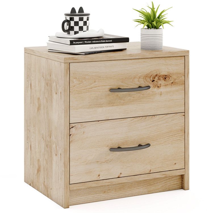 2 Drawer Nightstand with Storage for Living Room 2 Drawer Nightstand with Storage for Living Room