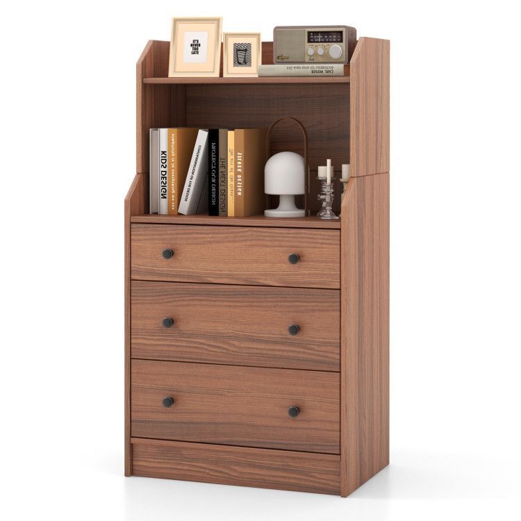 Modern Storage Dresser with Anti-toppling Device