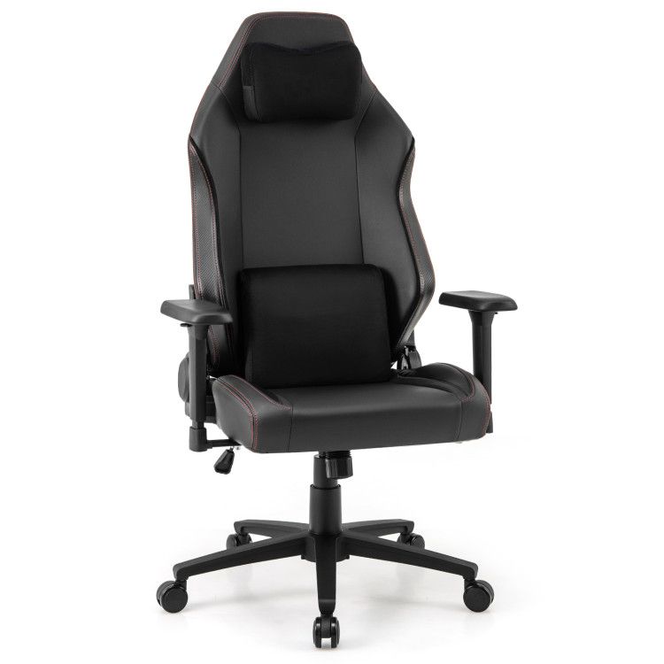 Ergonomic High Back Computer Chair with Magnetic Headrest and Lumbar Pillow Ergonomic High Back Computer Chair with Magnetic Headrest and Lumbar Pillow