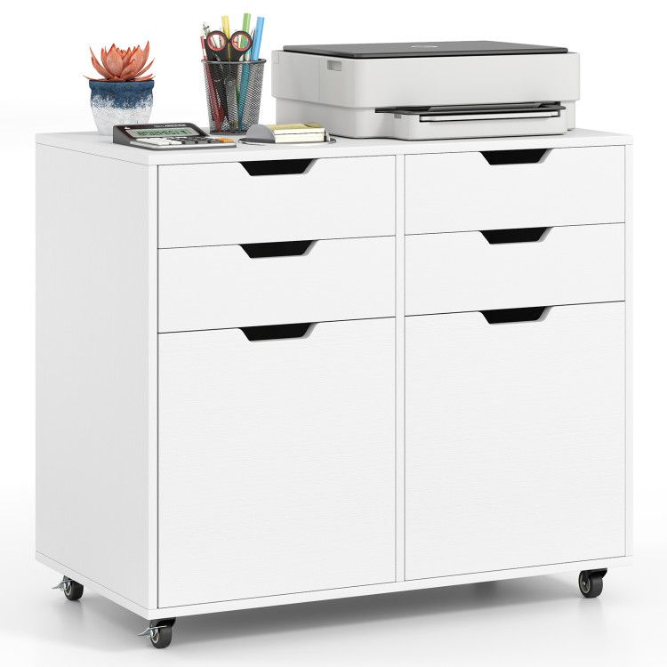 4 Drawer File Cabinet with Wheels for Home Office Organization 4 Drawer File Cabinet with Wheels for Home Office Organization