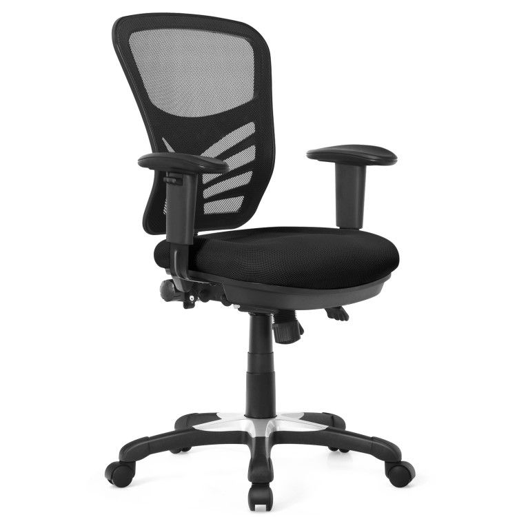 Ergonomic Mesh Office Chair with Adjustable Back Height and Armrests Ergonomic Mesh Office Chair with Adjustable Back Height and Armrests