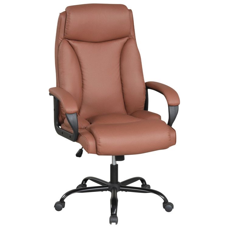 400LBS Big and Tall Chair High Back Executive Chair Ergonomic Leather Computer Chair 400LBS Big and Tall Chair High Back Executive Chair Ergonomic Leather Computer Chair