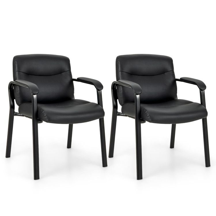 Waiting Room Chair No Wheels Set of 2