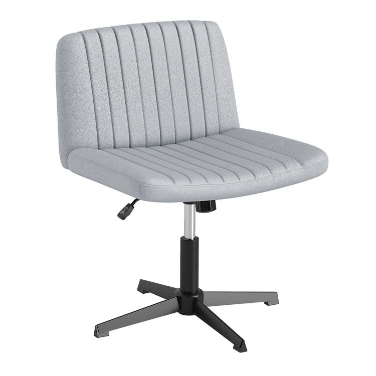 Criss Cross-Legged Swivel Desk Chairs No Wheels Criss Cross-Legged Swivel Desk Chairs No Wheels
