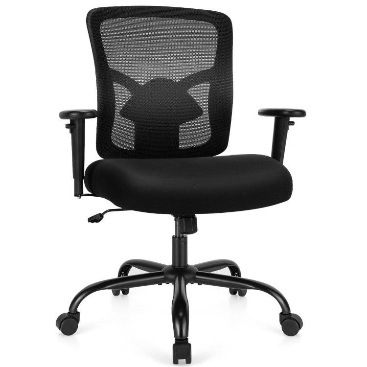 400LBS Mesh Big and Tall Office Chair Swivel Task Chair 400LBS Mesh Big and Tall Office Chair Swivel Task Chair