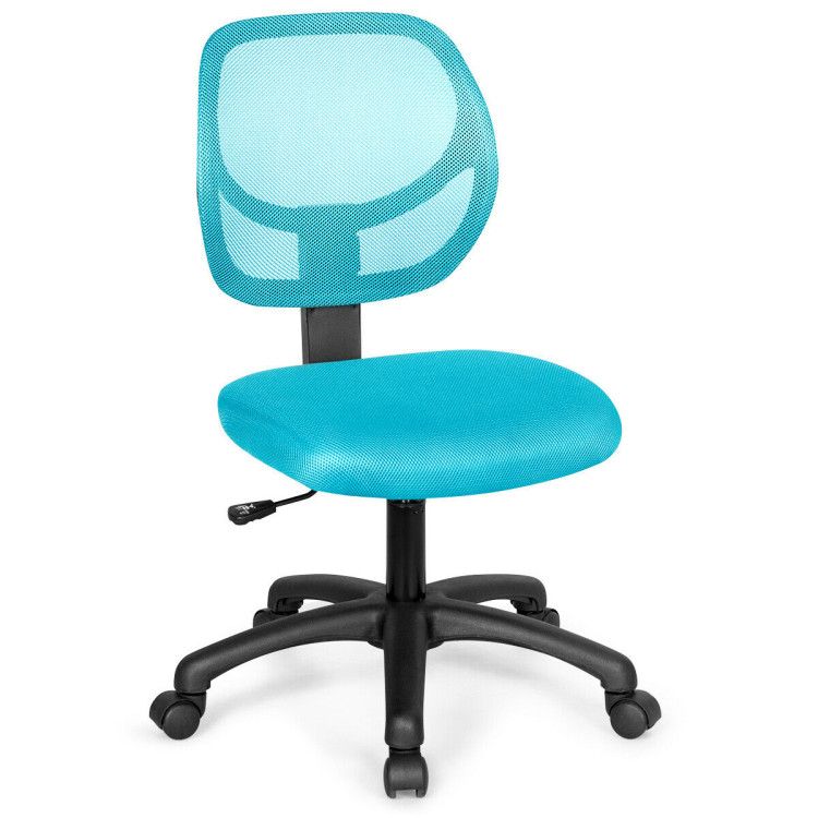 Low-back Computer Task Chair with Adjustable Height and Swivel Casters Low-back Computer Task Chair with Adjustable Height and Swivel Casters