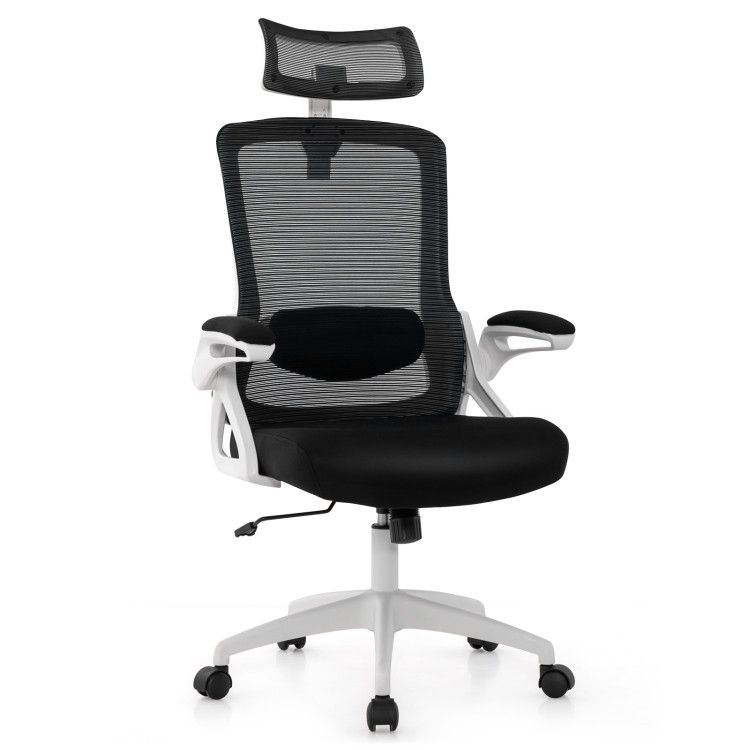 Adjustable Swivel Task Chair Ergonomic Office Chair with Adjustable Lumbar Support Adjustable Swivel Task Chair Ergonomic Office Chair with Adjustable Lumbar Support