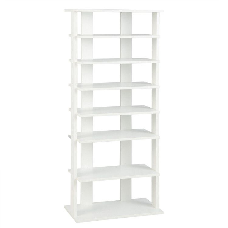 7 Tiers Patented Vertical Shoe Rack for Front Door