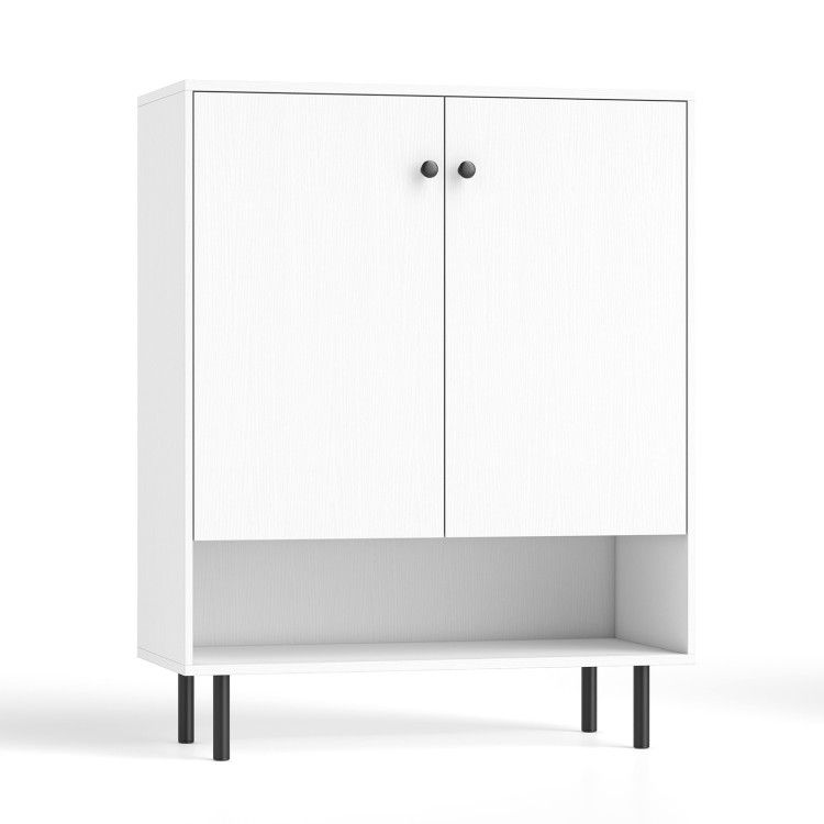 2-Door Sideboard Buffet Cabinet Kitchen with Adjustable Shelf 2-Door Sideboard Buffet Cabinet Kitchen with Adjustable Shelf