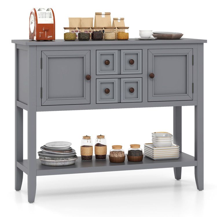 Buffet Sideboard Cabinet with 2 Doors and 2 Drawers Buffet Sideboard Cabinet with 2 Doors and 2 Drawers