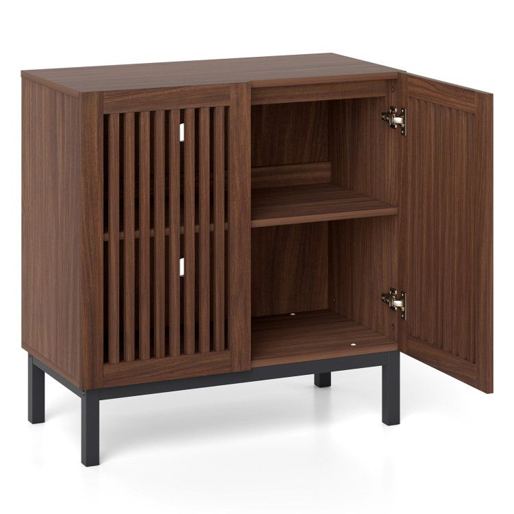 Buffet Cabinet with Storage 32 Buffet Cabinet with Storage 32" Wooden Sideboard Coffee Bar Station