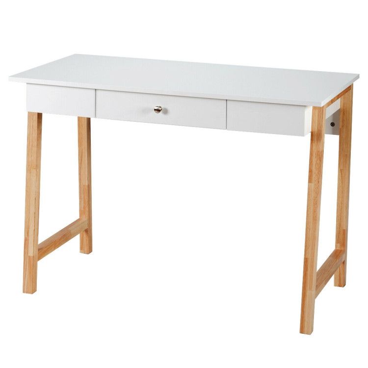 Computer Desk Laptop PC Writing Table with Storage Drawers Computer Desk Laptop PC Writing Table with Storage Drawers