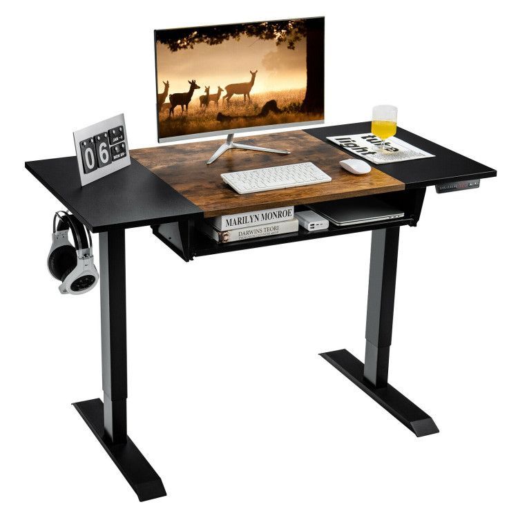48 Inch Standing Desk with Keyboard Tray 48 Inch Standing Desk with Keyboard Tray
