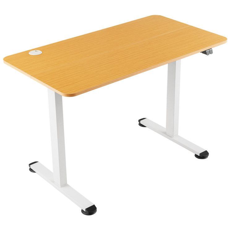 Electric Standing Desk Adjustable Stand up Computer Desk Anti-collision Electric Standing Desk Adjustable Stand up Computer Desk Anti-collision