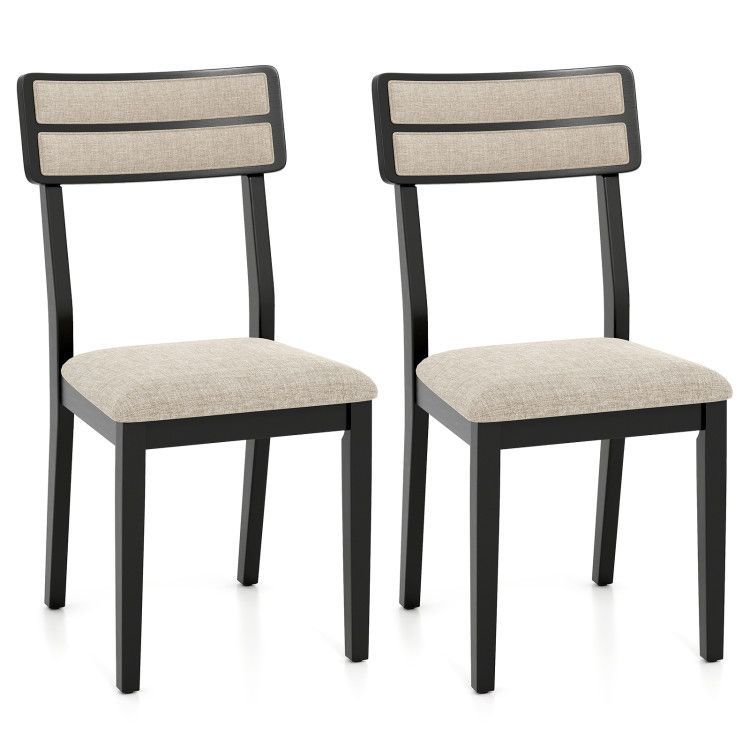 Modern Dining Chairs Set of 2 with Tilt Backrest for Dining Room Modern Dining Chairs Set of 2 with Tilt Backrest for Dining Room