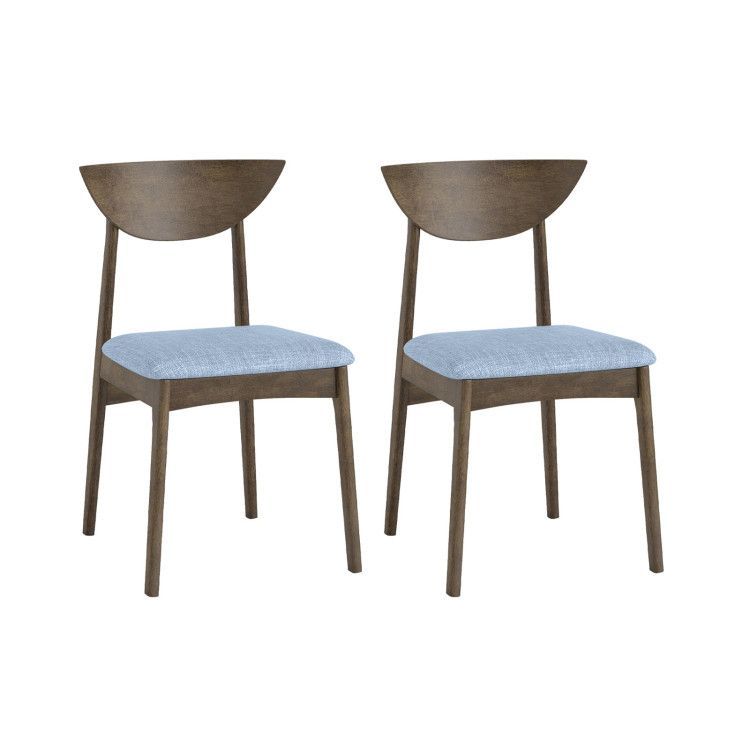 Wooden Dining Chair Set of 2 with Rubber Wood Leg Wooden Dining Chair Set of 2 with Rubber Wood Leg