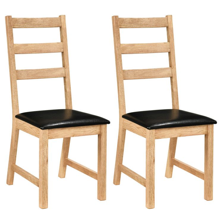 Dining Chairs Set of 2 Farmhouse Dining Room Chairs with Hollowed Backrest Dining Chairs Set of 2 Farmhouse Dining Room Chairs with Hollowed Backrest