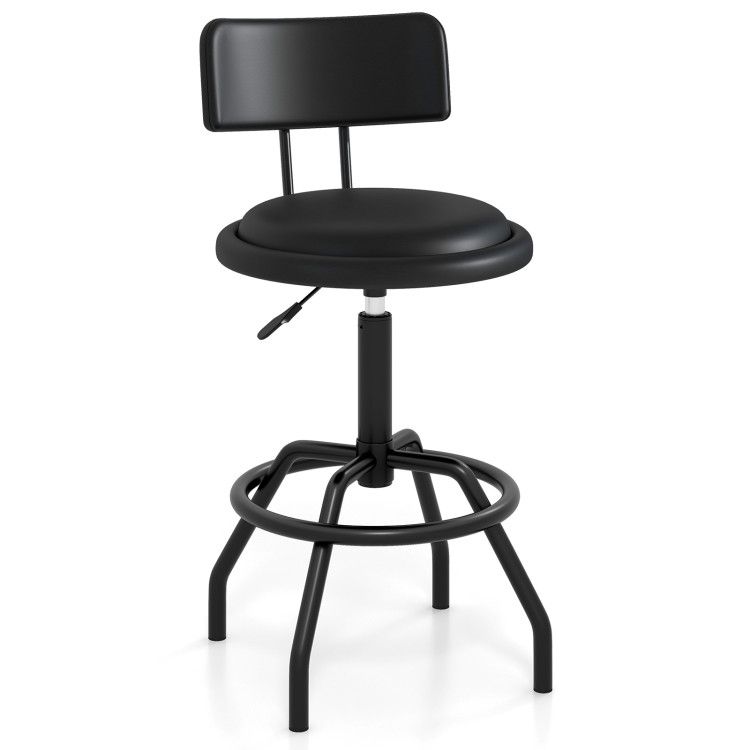 Set of 1/2 360° Swivel Counter Height Barstool with Padded Seat and Back Set of 1/2 360° Swivel Counter Height Barstool with Padded Seat and Back
