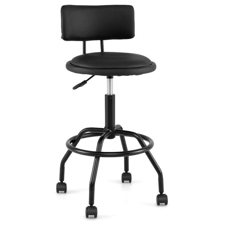 Modern Swivel Height Adjustable Bar Stool with Backrest Modern Swivel Height Adjustable Bar Stool with Backrest