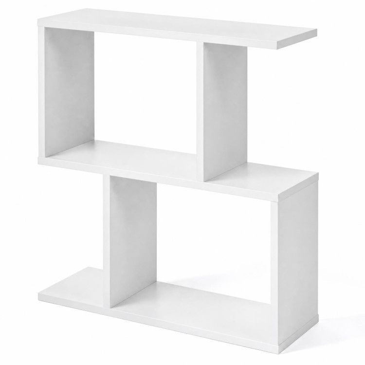 Decorative Storage Shelf Featuring Open Layout and Non-Slip Foot Pads Room Separator Decorative Storage Shelf Featuring Open Layout and Non-Slip Foot Pads Room Separator