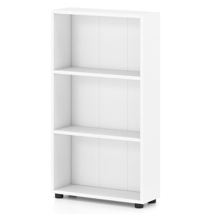 3-Tier Bookcase 42 inch Tall Book Shelf with Anti-Tipping Kit 3-Tier Bookcase 42 inch Tall Book Shelf with Anti-Tipping Kit