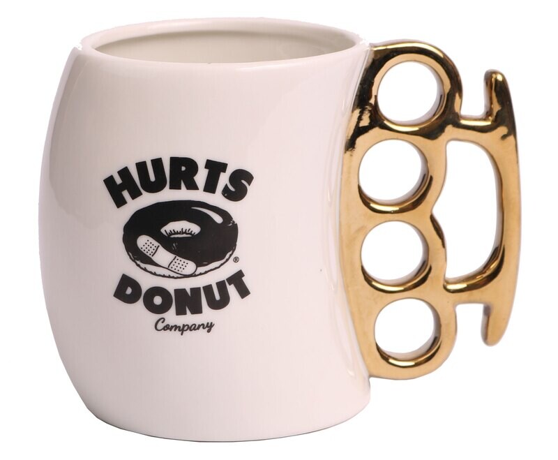 Knuckle Mug, Color: White