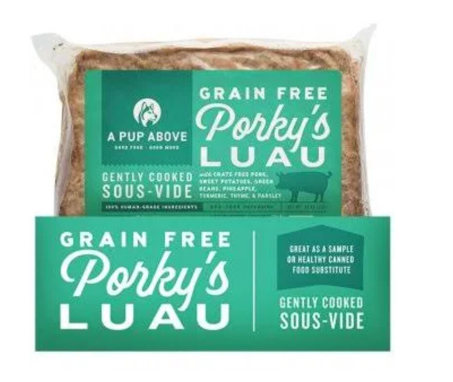 A Pup Above - Porky's Luau, Gently Cooked Dog Food 1-Lb | BOGO 50% OFF