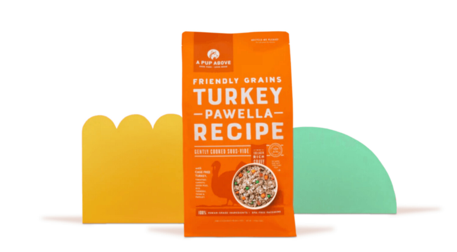 A Pup Above - Turkey Pawella, Gently Cooked Dog Food 7-Lb