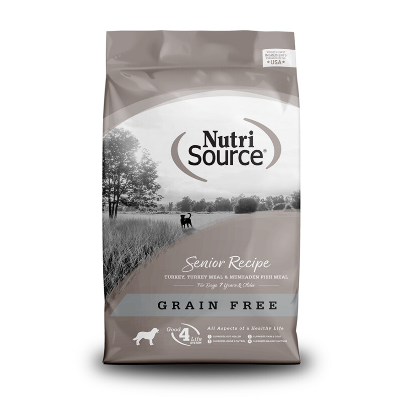 NutriSource Grain-Free Senior Recipe 5-lb NutriSource Grain-Free Senior Recipe 5-lb