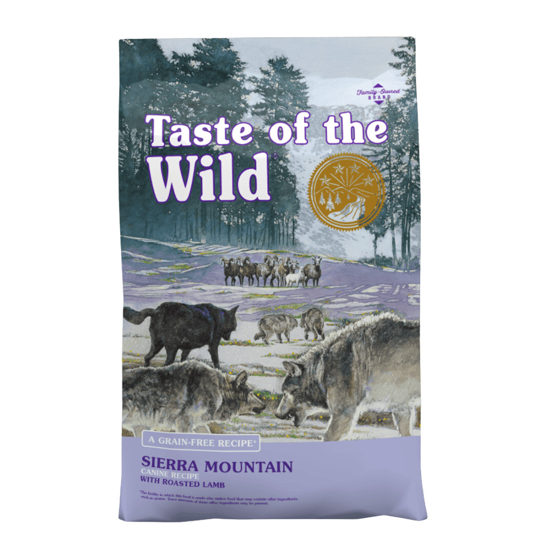Taste Of The Wild Sierra Mountain Canine Recipe With Roasted Lamb 14-lb
