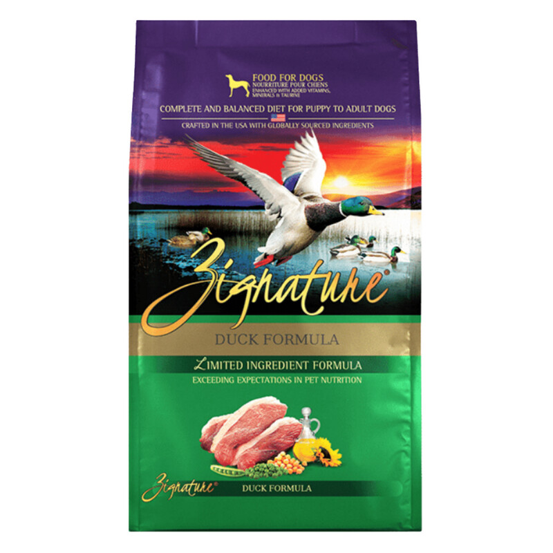 Zignature Limited Ingredient Grain Free Duck 4-Lb