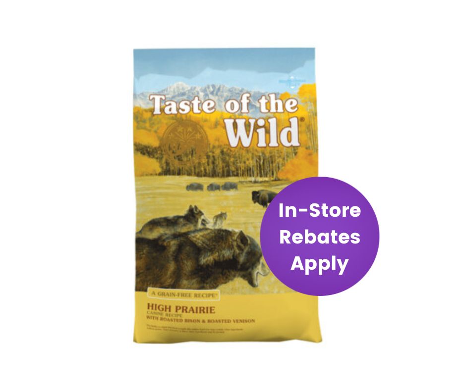 Taste Of The Wild High Prairie Canine Recipe With Roasted Bison & Roasted Venison 14-lb