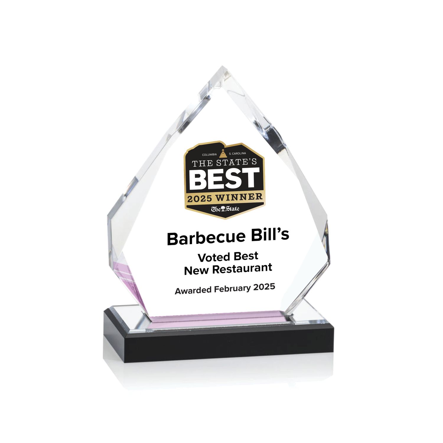 Acrylic Winner's Award - Diamond