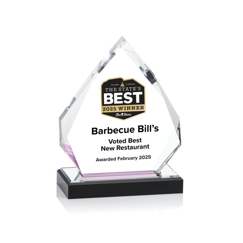 Acrylic Winner's Award - Diamond