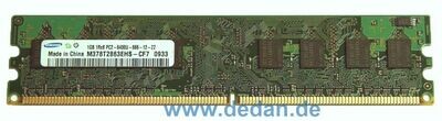 1GB RAM PC Speicher 1Rx8 PC2-6400U - Diverse Hersteller