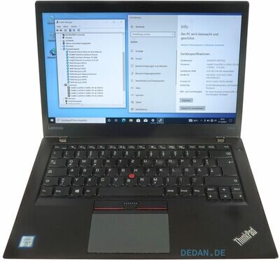 LENOVO ThinkPad T460S i5 2,4 GHz 256 GB SSD 4 GB RAM UMTS
